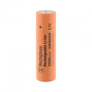 Аккумулятор Westinghouse INR18650 2500 mAh 3.7V Li-ion высокоточный 10C Flat Top INR18650P-2500 (10C) фото