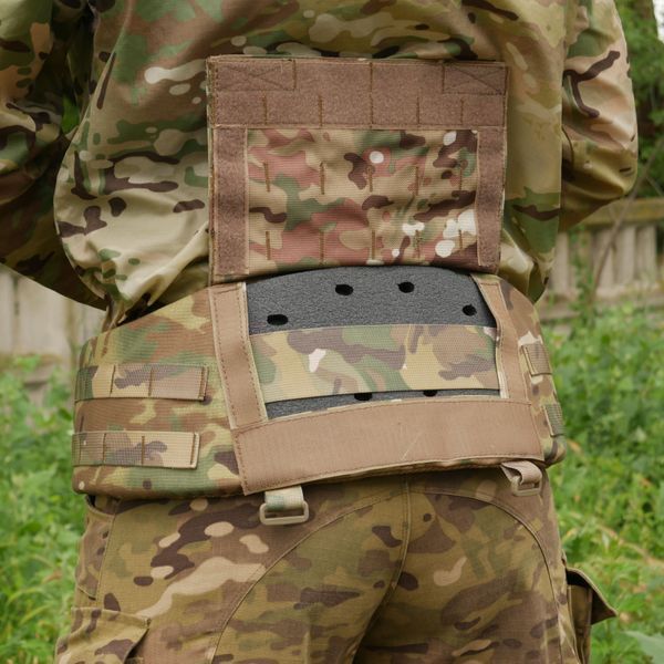 Розвантажувальний пояс РПС Kiborg R-1 GEN.2 (S) Мультикам (2 клас захисту Militex) 86000-2-К фото