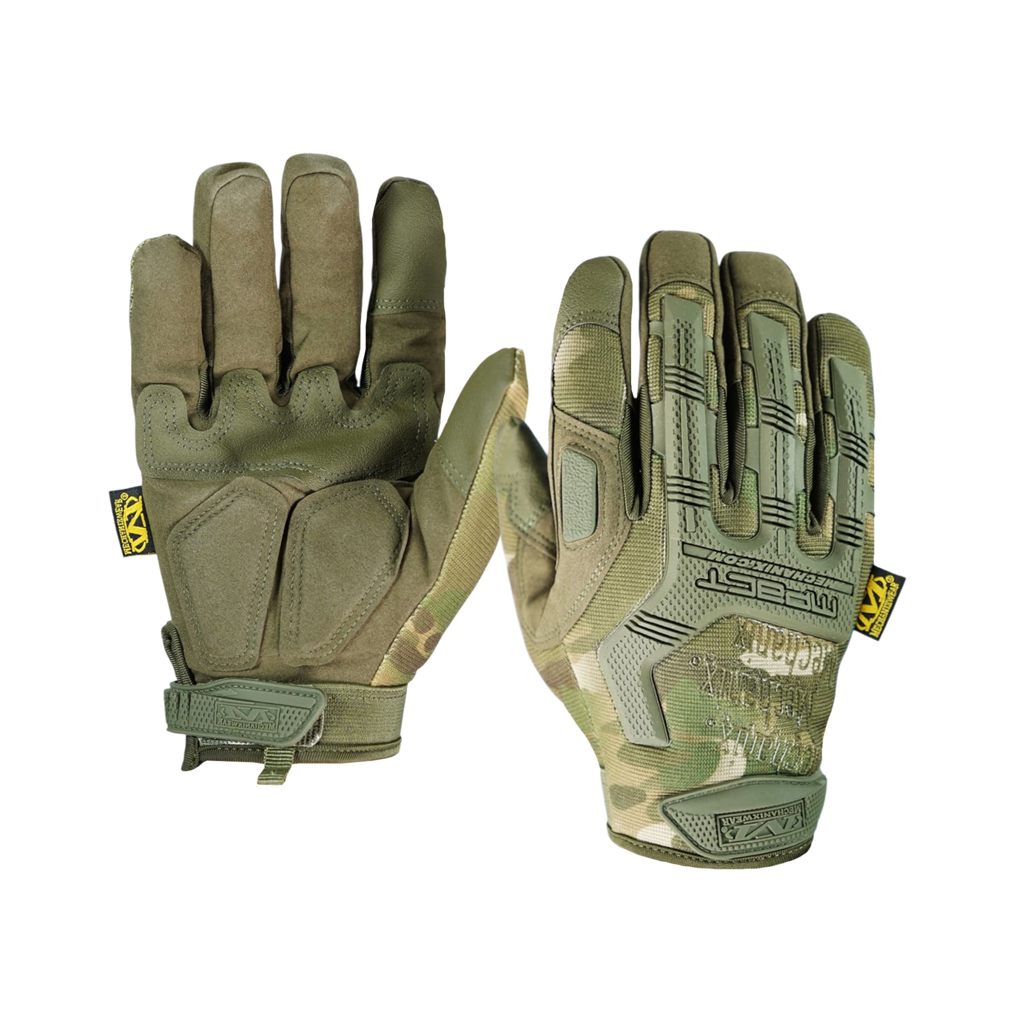 Зимові тактичні рукавички Mechanix M-Pact з утеплювачем Мультикам-L