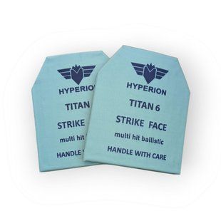 Бронеплити титано-керамічні 6 класу, TITAN -6 розмір М 250*300, 3,0кг SD-300 фото