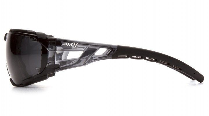 Окуляри захисні з ущільнювачем Pyramex Fyxate (gray) Super Anti-Fog H2MAX, сірі 2ФИКС-20 фото