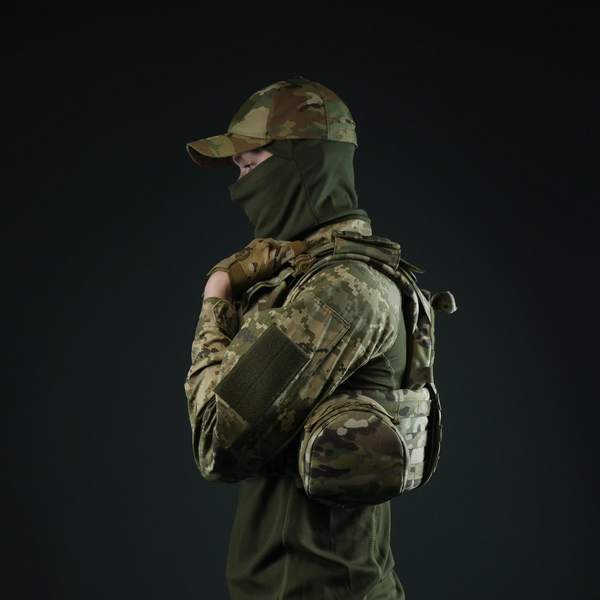 Підсумок Militex (M) для захисту навушників навушники Cordura original USA Мультикам 4087-M фото