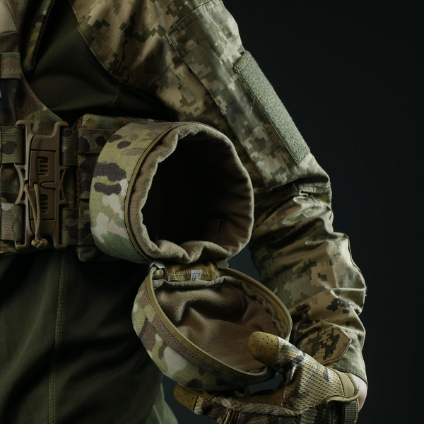 Підсумок Militex (M) для захисту навушників навушники Cordura original USA Мультикам 4087-M фото