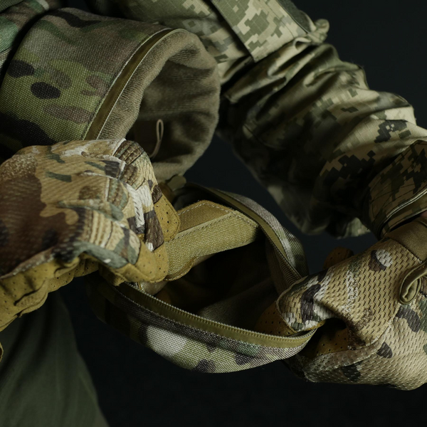 Підсумок Militex (M) для захисту навушників навушники Cordura original USA Мультикам 4087-M фото