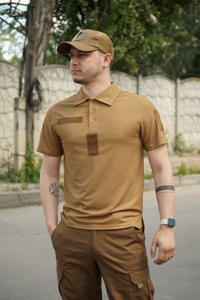 Футболка-поло койот Police Military (Coolpass) 46р 2289-46 фото