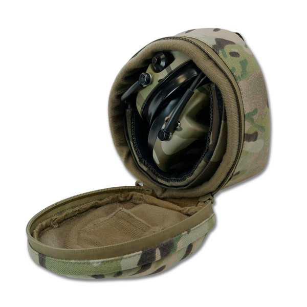 Підсумок Militex (L) для захисту навушників навушники Cordura original USA Мультикам 4087-L фото
