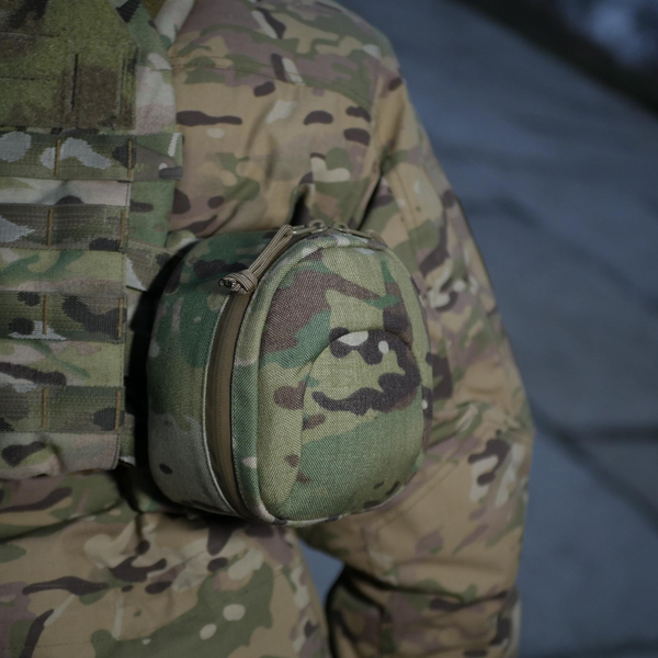 Підсумок Militex (L) для захисту навушників навушники Cordura original USA Мультикам 4087-L фото