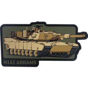 ПВХ патч "ТЕХНІКА M1A1 ABRAMS" PATCH-0210 фото