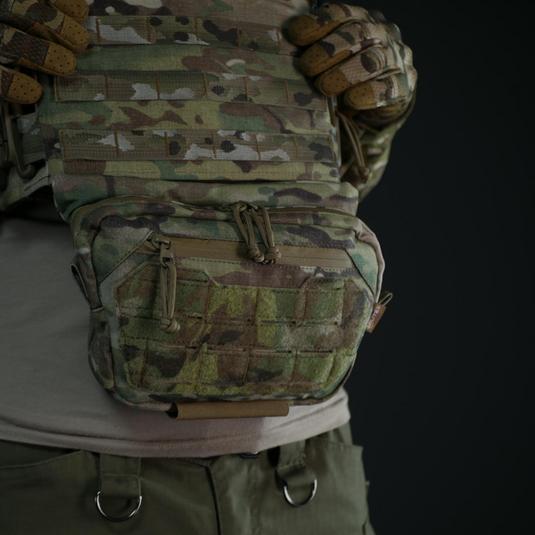 Сумка для защиты паха Militex размер M | Cordura original USA 2405-0101-M фото