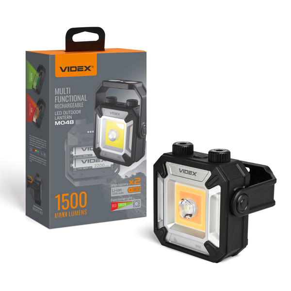 Многофункциональный портативный фонарь VIDEX VLF-M048 на 1500Lm (5000K) VLF-M048 фото