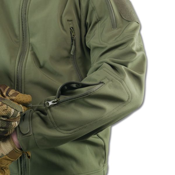 Тактический демисезонный костюм Softshell Олива 1297-S фото