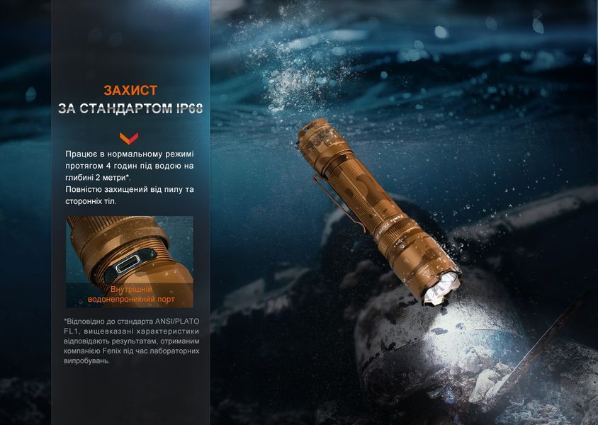 Ліхтар тактичний Fenix TK20R UE, камуфляж TK20RUEcamo фото