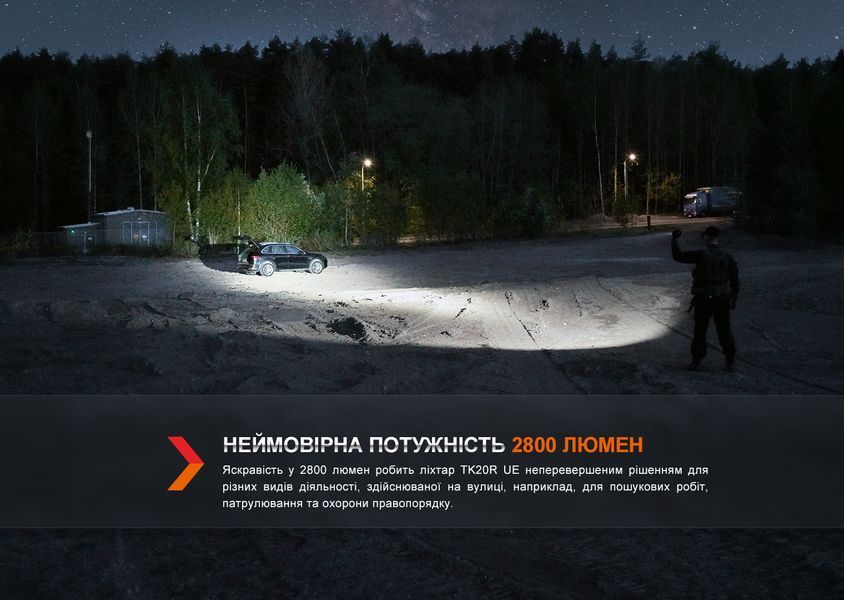 Ліхтар тактичний Fenix TK20R UE, камуфляж TK20RUEcamo фото
