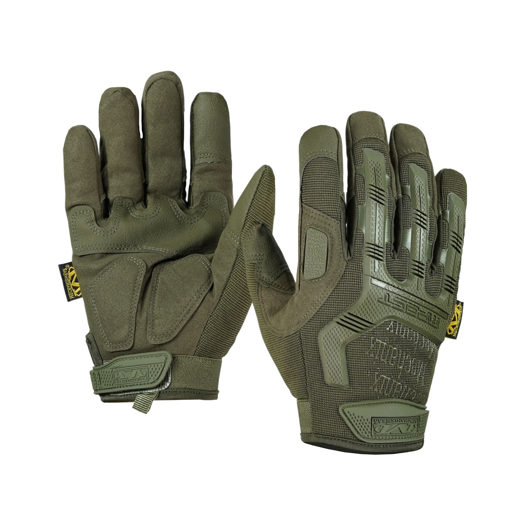 Зимові тактичні рукавички Mechanix M-Pact з утеплювачем Олива-L