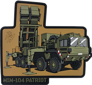 ПВХ патч "ТЕХНІКА MIM-104 PATRIOT PATCH-0211 фото