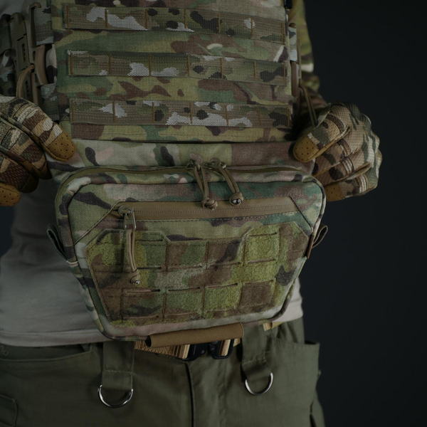 Сумка для защиты паха Militex размер L | Cordura original USA 2405-0101-L фото