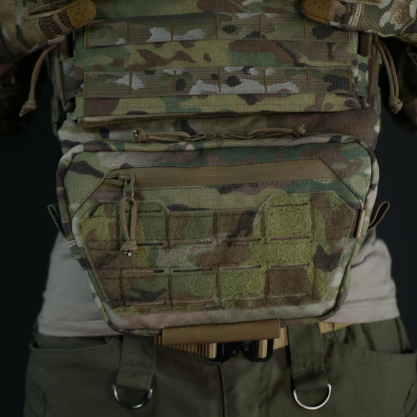 Сумка для защиты паха Militex размер L | Cordura original USA 2405-0101-L фото