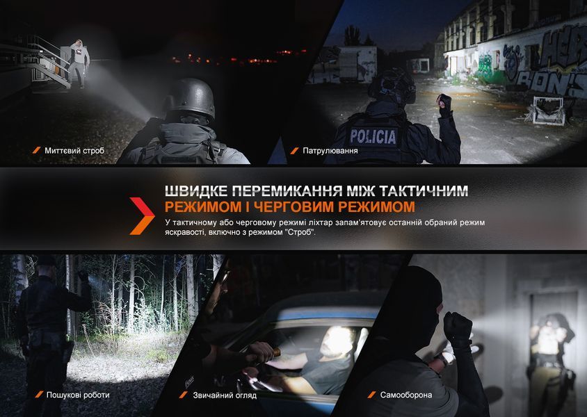 Ліхтар тактичний Fenix TK20R UE, пісочний TK20RUEtan фото