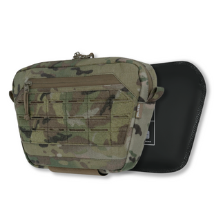 Комплект сумка-напашник M + баллистическая защита 1 класс Cordura original USA Militex 17035 фото