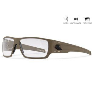 Захисні окуляри Gatorz Specter, Photochromic, ANSI Z87.1 Mil-Spec Ballistic, Tan Cerakote - GZ-08-305 57-081-27 фото