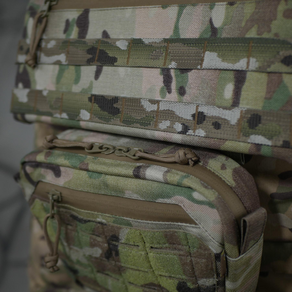 Комплект сумка-напашник M + баллистическая защита 1 класс Cordura original USA Militex 17035 фото
