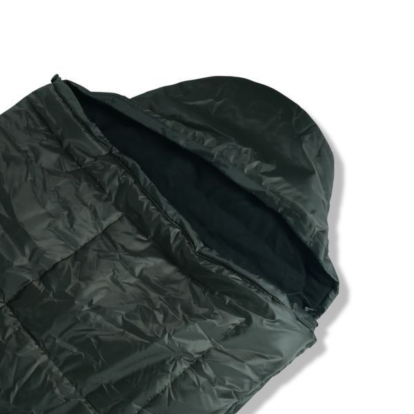 Зимний спальный мешок Kiborg "Alfa Fleece" -20&deg;C олива (85x210) 1515 фото