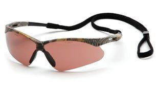 Окуляри захисні Pyramex Pmxtreme Camo (bronze) Anti-Fog, коричневі в камуфльованій оправі, Камуфляж PM-XTRCAM-BZ фото