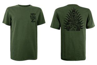 Футболка с принтом Black series № 9 Trouble maker кулир шелкография хаки 2XL (52) 000045856 фото