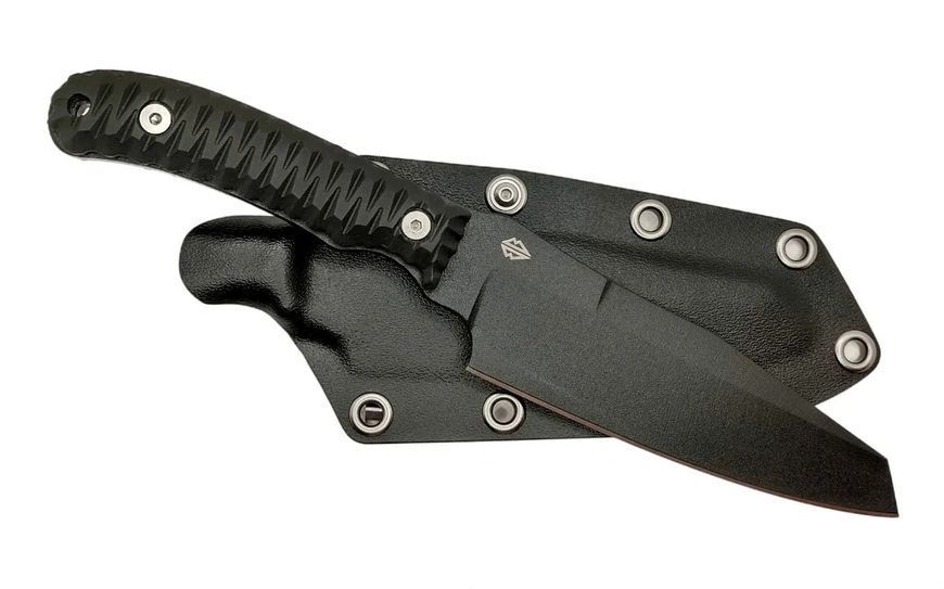 Тактический нож Корсар Blade Brothers Knives фултанг сталь 1.4116 черный BBK-CRSR фото