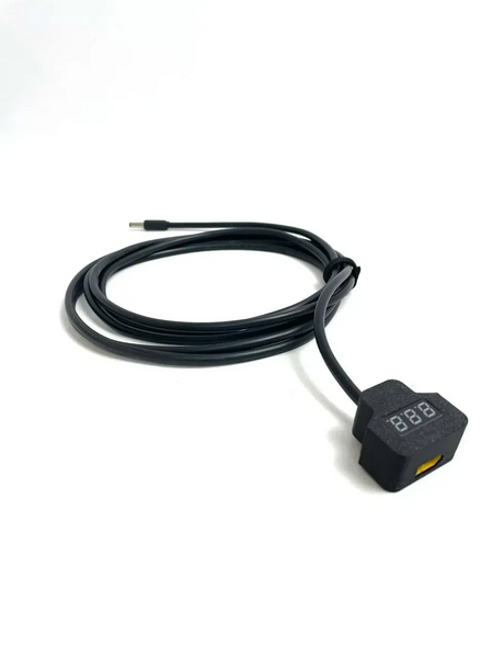 Кабель живлення Starlink Mini від FPV батареї з вбудованим вольтметром 3 м 0000000405-3 фото