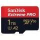 Карта памяти SanDisk 1 ТБ microSDXC UHS-I U3 Extreme Pro + SD Adapter (SDSQXCD-1T00-GN6MA) U0862790  фото