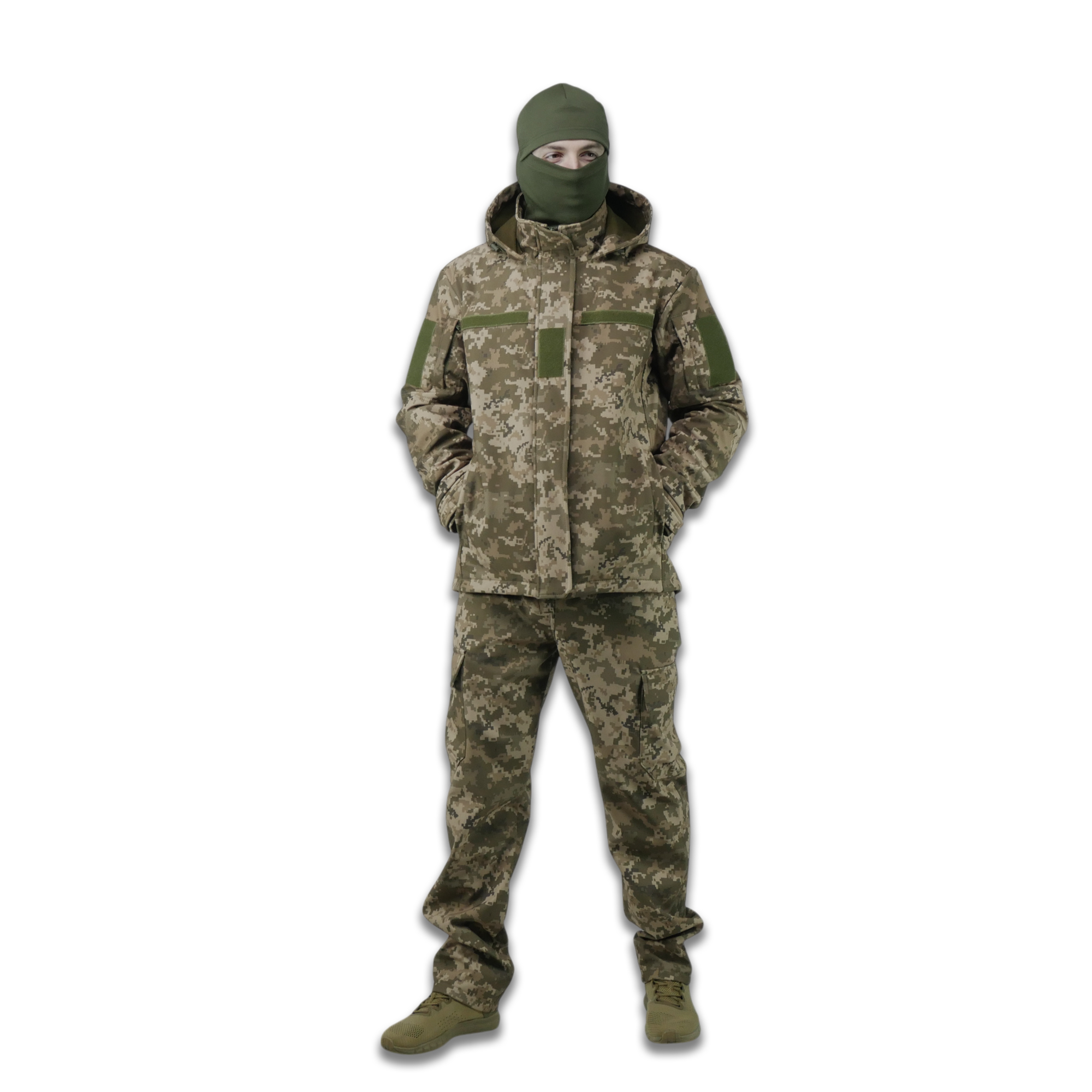 Демисезонный костюм Softshell Kiborg Пиксель