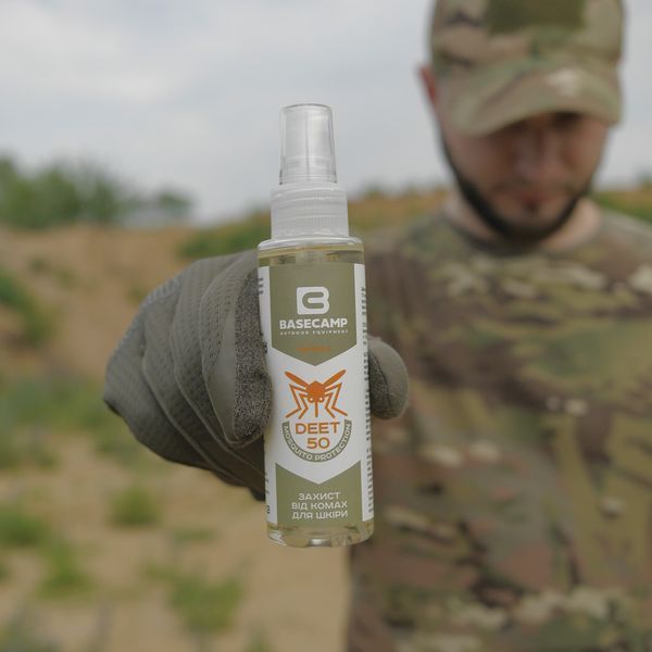 Спрей от насекомых BaseCamp DEET 50, 100 мл (BCP 30101) 4820261870114 фото