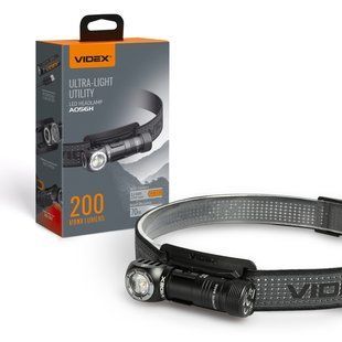 Портативный светодиодный фонарик VIDEX VLF-A056H 200Lm 5000K VLF-A056H фото