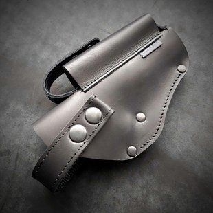 Кобура поясная| кожаная черная| под ТТ и Browning M1903 TT004 фото