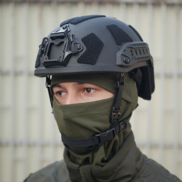 Баллистический шлем Черный (M) FAST PE GEN III AGGRESSIVE 7150-M фото