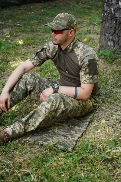 Быстросъемный четырехсекционный каремат пятиточка пиксель П-4 Оксфорд 2604-0212-00 фото