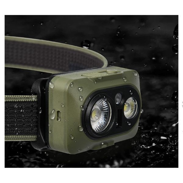Ліхтар налобний Naturehike CNK2450ZM010, зелений 6976507665438 фото
