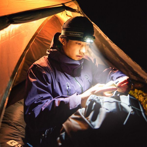 Фонарь налобный Naturehike CNK2450ZM010, коричневый 6976507665452 фото