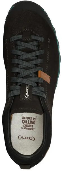 Мужские кроссовки AKU Bellamont 3 Suede GW Gore-Tex из натуральной замши для города и путешествий, антрацитовые 670411 фото