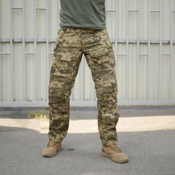 Брюки пиксель со вставными наколенниками "Tactical Group" 1271-S фото