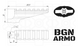 Планка BGN ARMO - ДКМ Picatinny H30-S7 R-DKM-H30-S07 фото 5