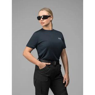 Женская тактическая футболка BEZET Basic, быстросохнущая, синяя 3XL A11655XXXL фото