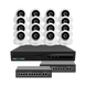 Комплект відеоспостереження на 16 камер GV-IP-K-W83/16 5MP LP29482 фото 1