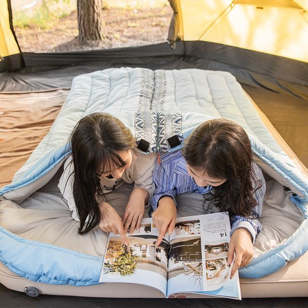 Спальник с капюшоном Naturehike L250 NH21MSD07, (9&deg;C), левый, голубой 6927595774830-L фото