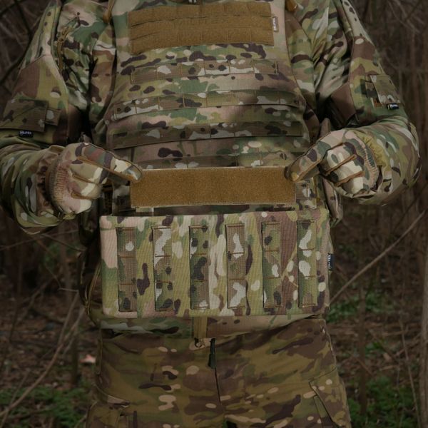 Захист попереку cordura USA з балістичним захистом 2 клас Militex Мультикам 17002-2-К фото