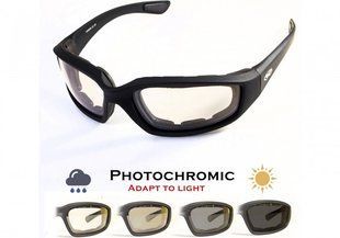 Окуляри фотохромні (захисні) Global Vision KickBack Photochromic (clear) фотохромні прозорі *** 1КИК24-10 фото