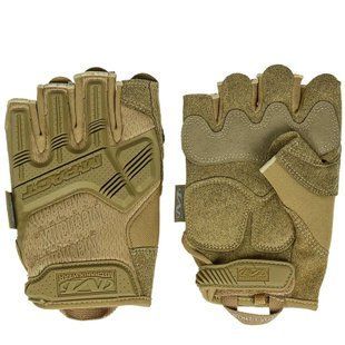 Рукавиці койот Mechanix M-Pact Fingerless 7540020 фото
