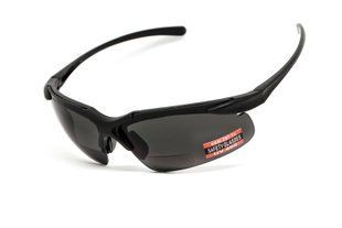 Окуляри біфокальні (захисні) Global Vision Apex Bifocal +2.0 (gray) сірі GV-APEXB20-GR фото