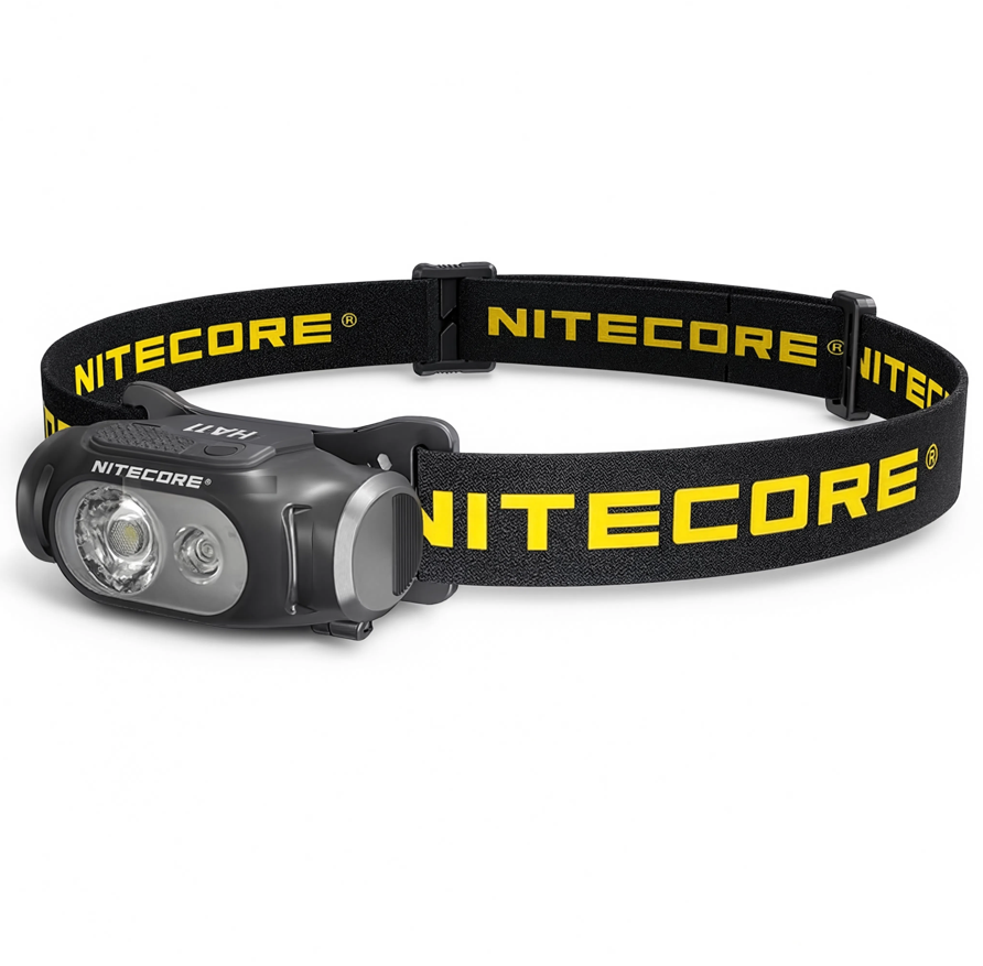 Ліхтар налобний Nitecore HA11 UHE 2024 (2xNiteLab UHE LED, 240 люмен, 7 режимів, 1xAA/1x14500)